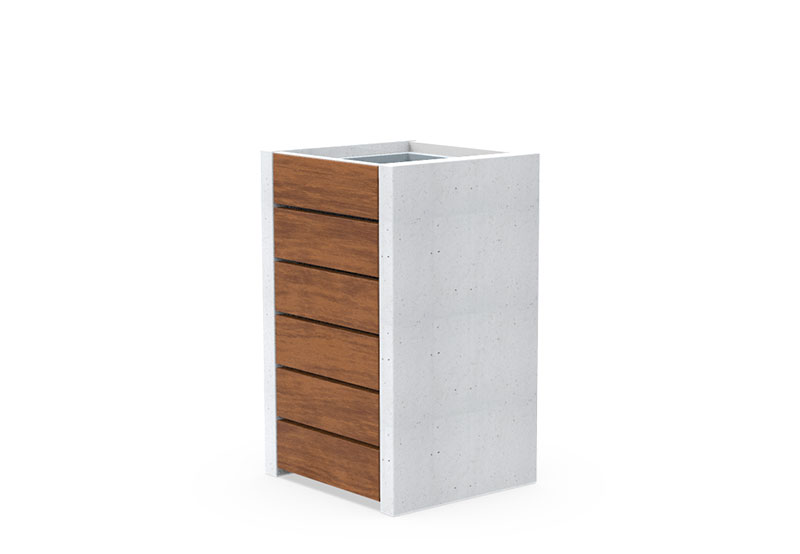 Kosz miejski Deva 003701