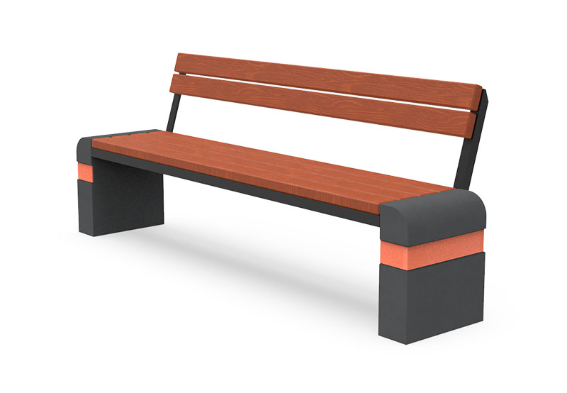 Ławka miejska Genewa 001330